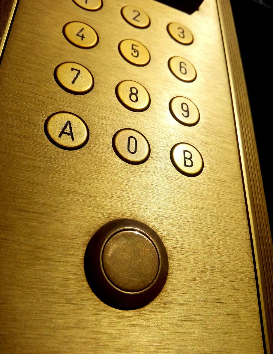 Gold Button